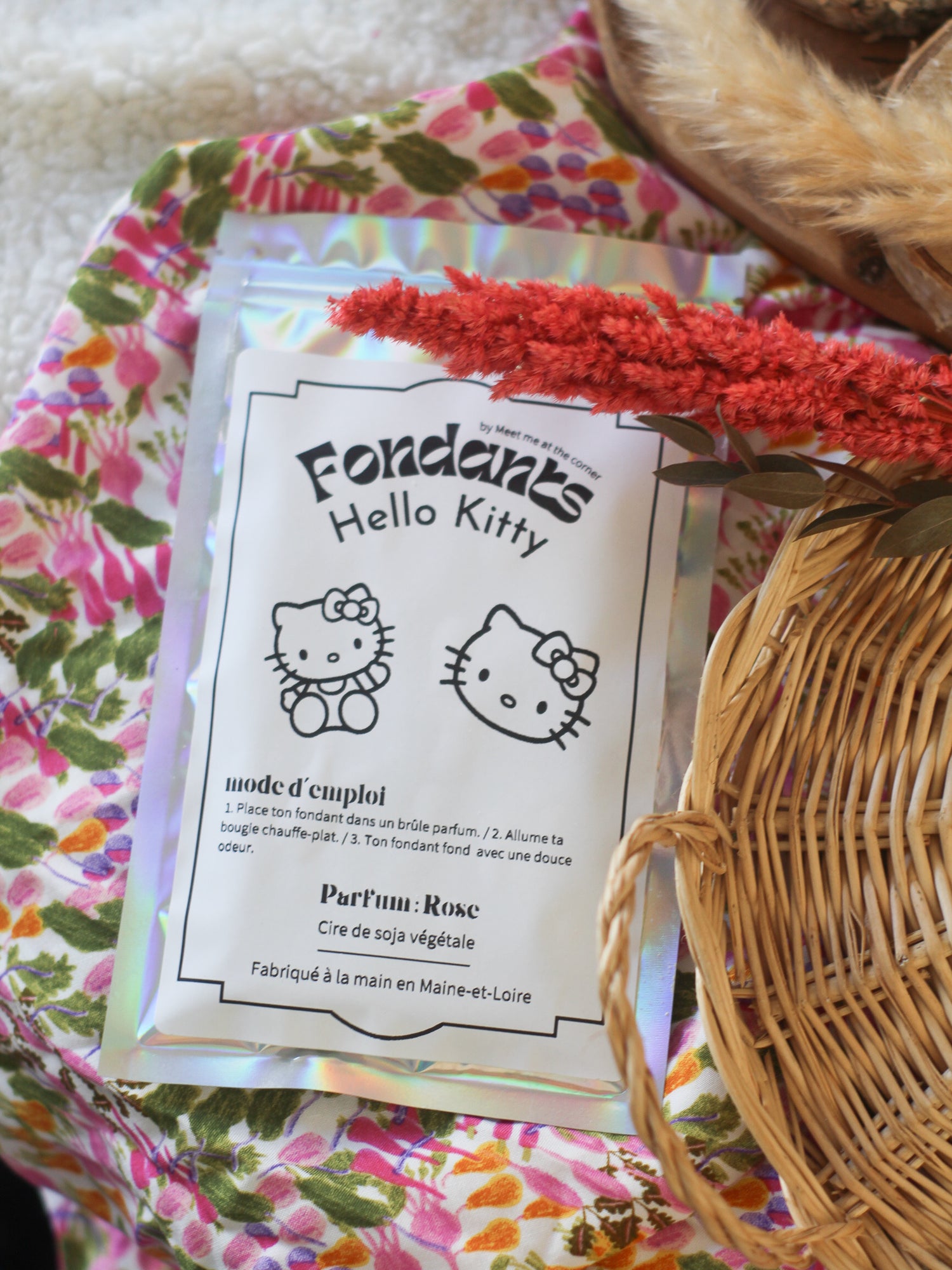 Fondants bougie à faire fondre Hello Kitty rose – Meet me at the corner