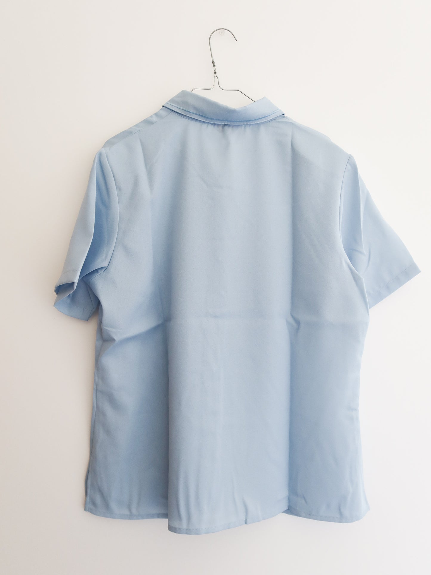 Chemise bleu ciel à broderies | L