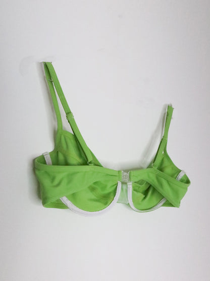 Maillot de bain 2 pièces vert pomme | L