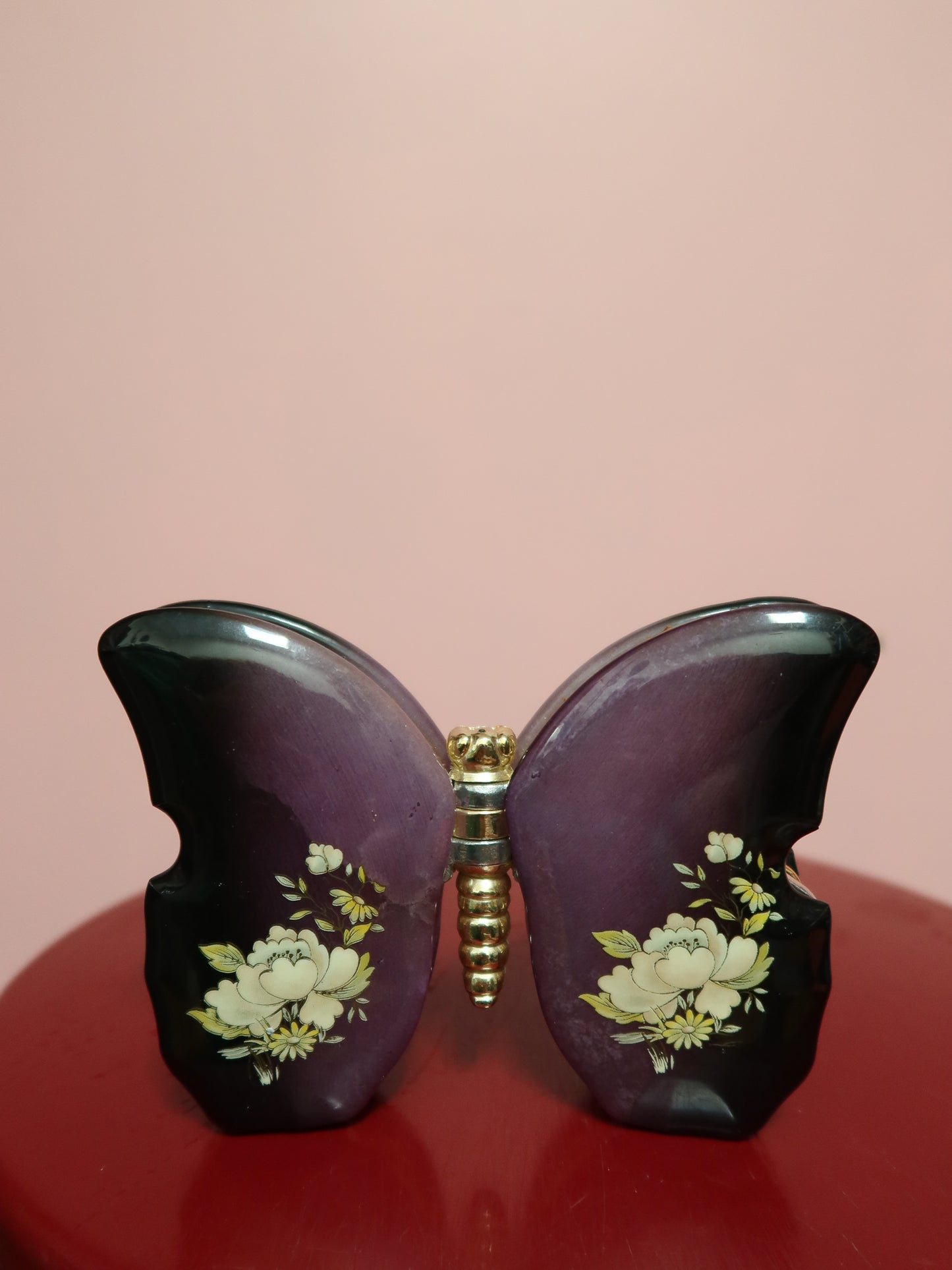 Boîte à bijoux papillon