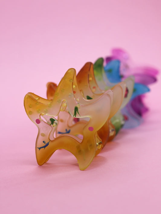Barrette à cheveux en forme d'étoile