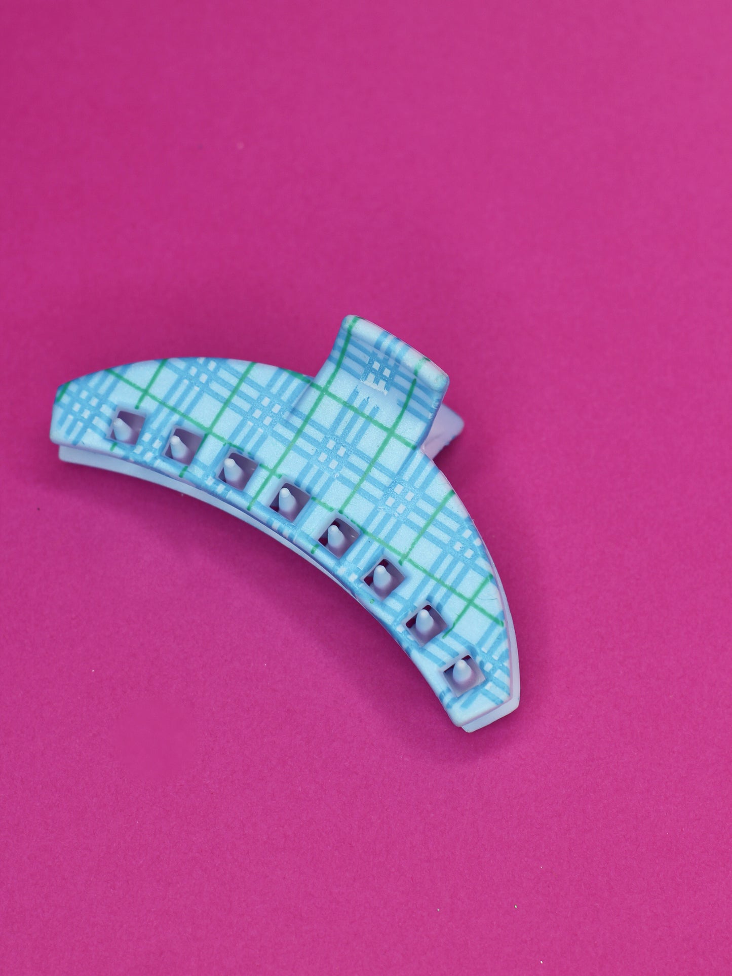 Barrette à carreaux