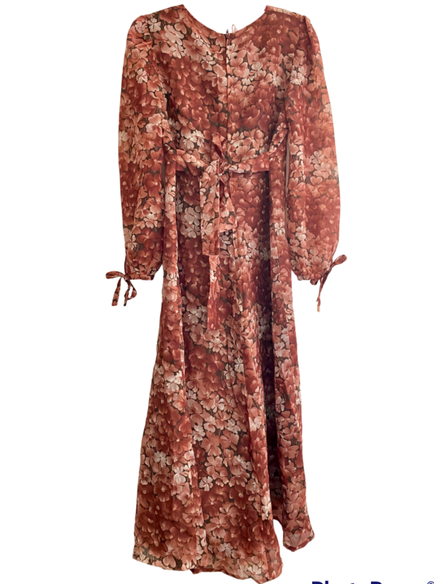 Robe longue à fleurs | L